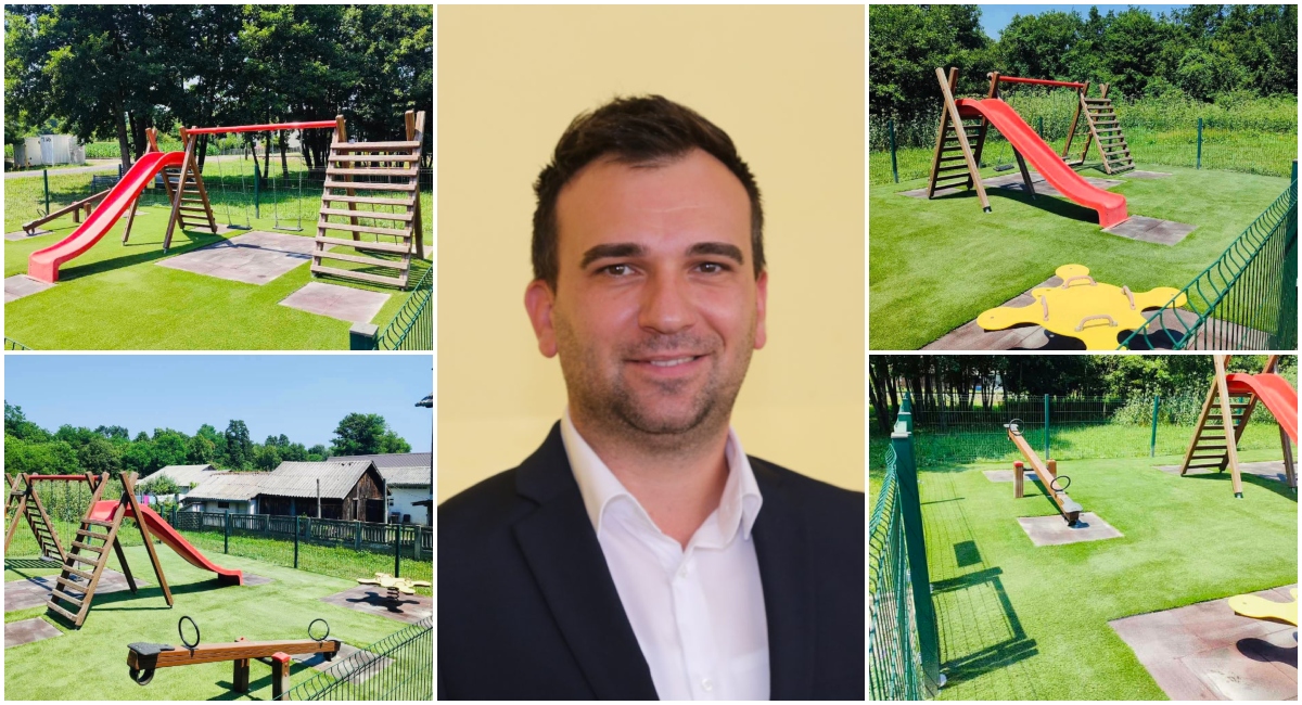 Radovi na dječjem igralištu „Brodec“ su završeni Radovi na dječjem igralištu „Brodec“ su završeni