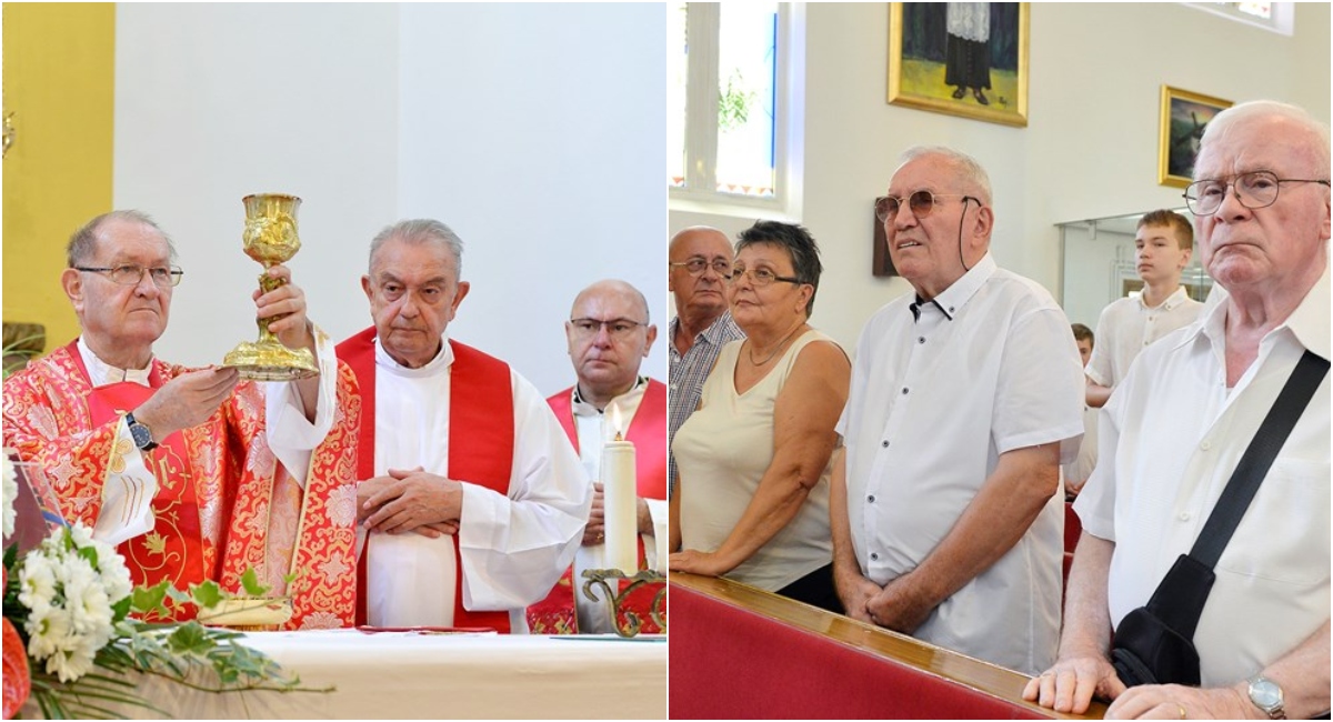 FOTO Prečasni Nikola Benko proslavio zlatni jubilej svećeništva FOTO Prečasni Nikola Benko proslavio zlatni jubilej svećeništva
