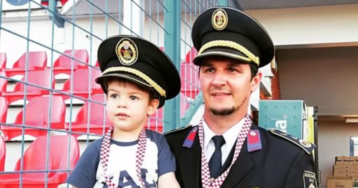 Hrvoje Novaković na svojeg sina Bornu svakodnevno prenosi ljubav prema vatrogastvu Hrvoje Novaković na svojeg sina Bornu svakodnevno prenosi ljubav prema vatrogastvu