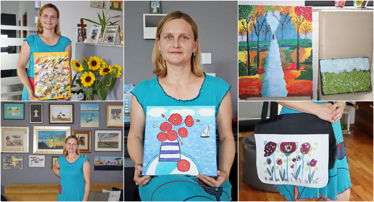 FOTO Marina Horvat: učiteljica, slikarica i kreativka puna vedrine, boja i ideja FOTO Marina Horvat: učiteljica, slikarica i kreativka puna vedrine, boja i ideja