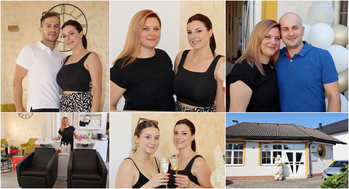 FOTO/VIDEO Sestre Ivana i Tea otvorile zajednički frizerski i kozmetički salon u Draškovcu FOTO/VIDEO Sestre Ivana i Tea otvorile zajednički frizerski i kozmetički salon u Draškovcu
