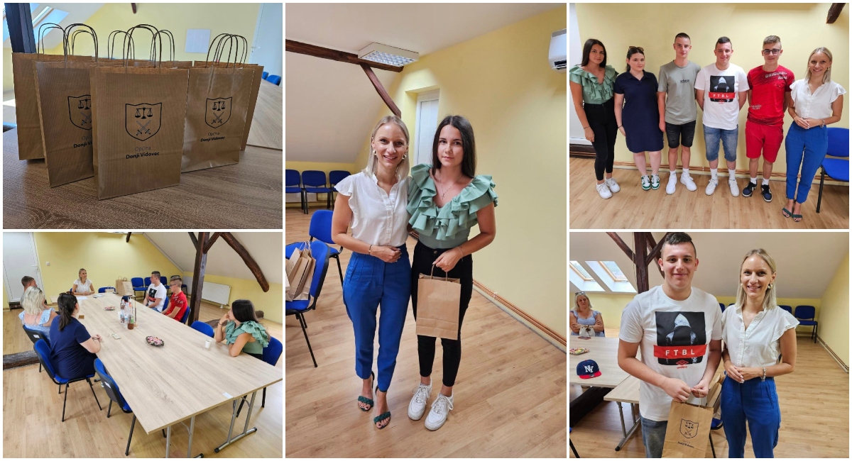 Nagrađeni izvrsni učenici i studenti u Donjem Vidovcu Nagrađeni izvrsni učenici i studenti u Donjem Vidovcu