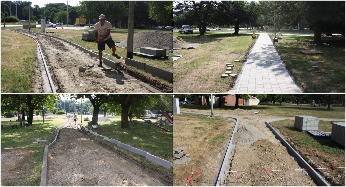 FOTO Uređuju se pješačke staze u Ulici Ivana pl. Zajca, uskoro i druga faza radova u Ulici Miroslava Magdalenića FOTO Uređuju se pješačke staze u Ulici Ivana pl. Zajca, uskoro i druga faza radova u Ulici Miroslava Magdalenića