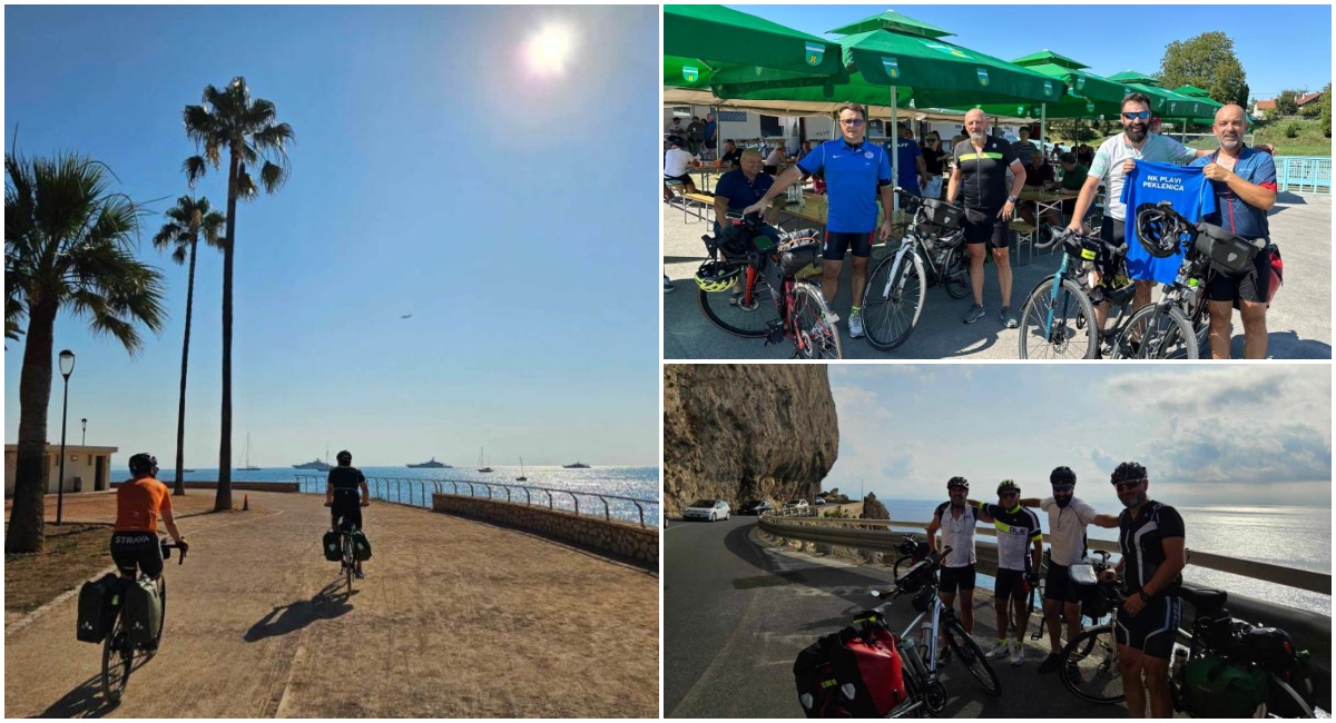 Međimurski biciklisti u osam dana prošli preko 1000 kilometara Međimurski biciklisti u osam dana prošli preko 1000 kilometara