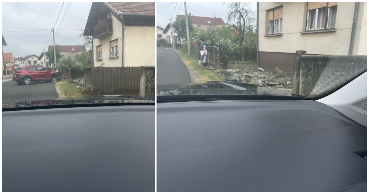 FOTO Uhvatila ju bankina u Štefancu pa se zabila u ogradu kuće i u potpunosti je razbila FOTO Uhvatila ju bankina u Štefancu pa se zabila u ogradu kuće i u potpunosti je razbila