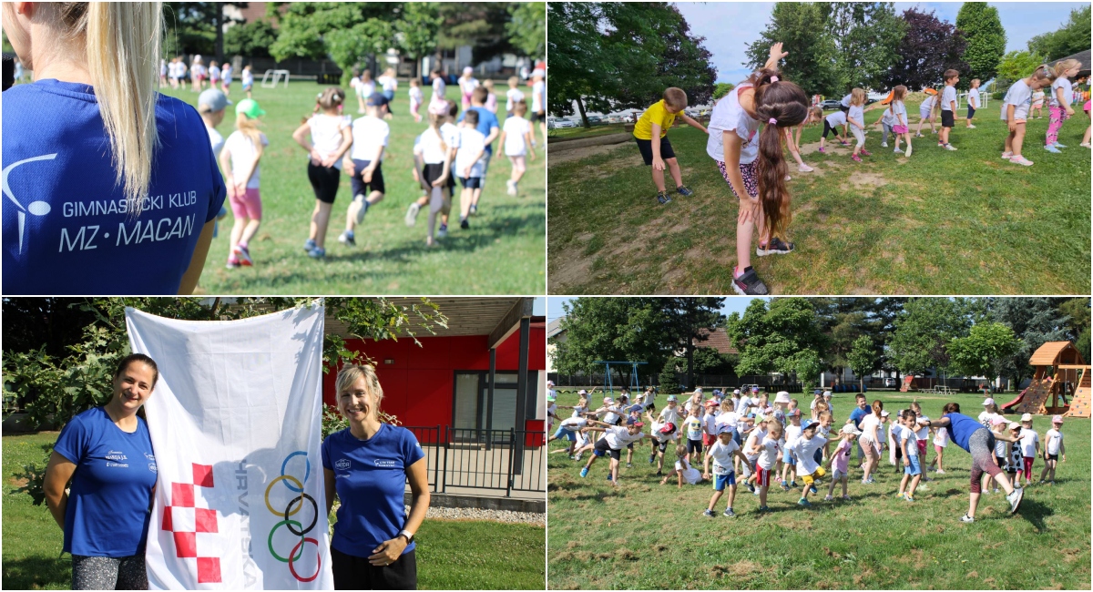 FOTO Čakovečki vrtićarci obilježili Međunarodni olimpijski dan FOTO Čakovečki vrtićarci obilježili Međunarodni olimpijski dan