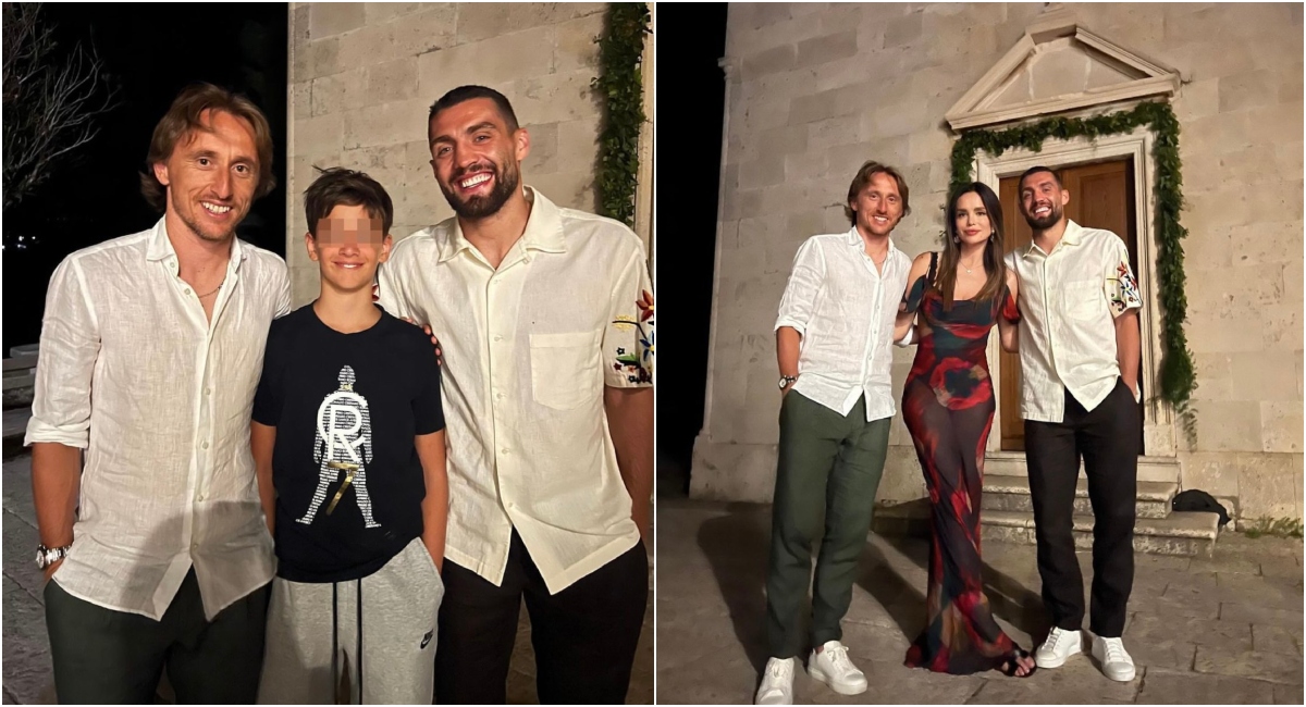 Severina na odmoru srela Kovačića i Modrića Severina na odmoru srela Kovačića i Modrića