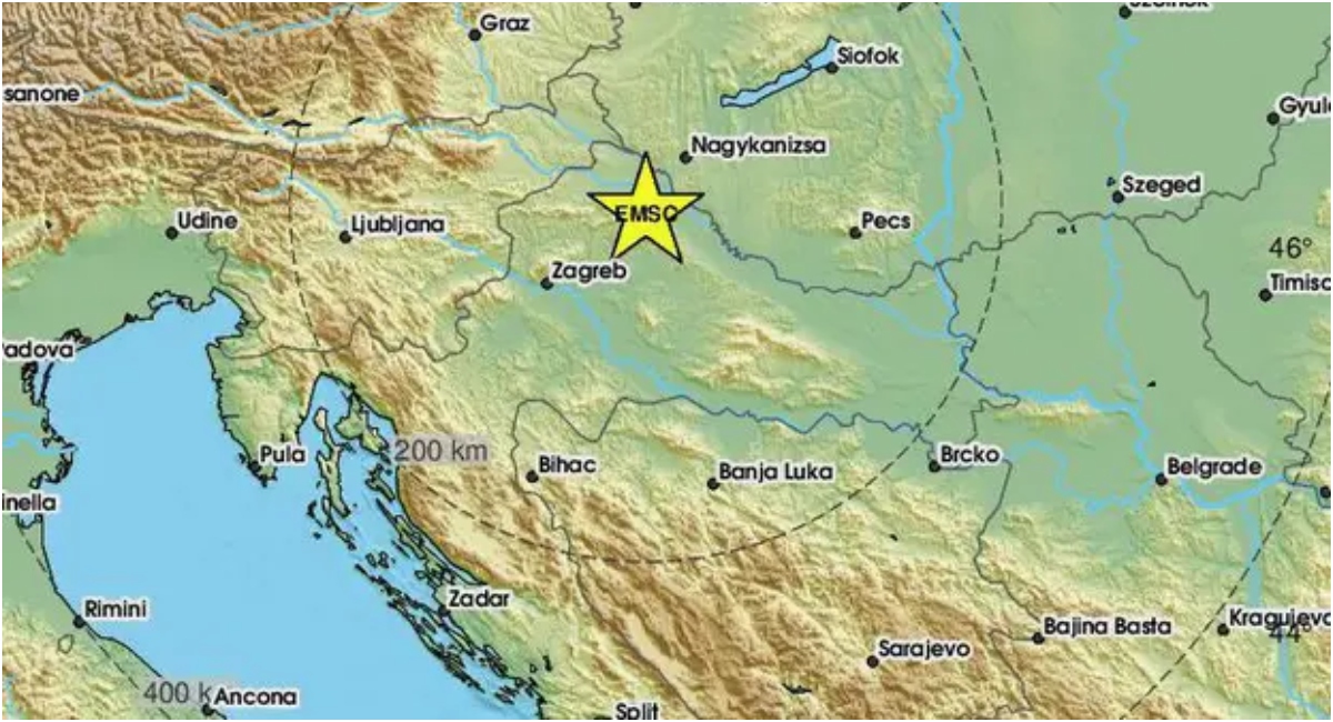 Potres pogodio Međimurje i okolne regije Potres pogodio Međimurje i okolne regije