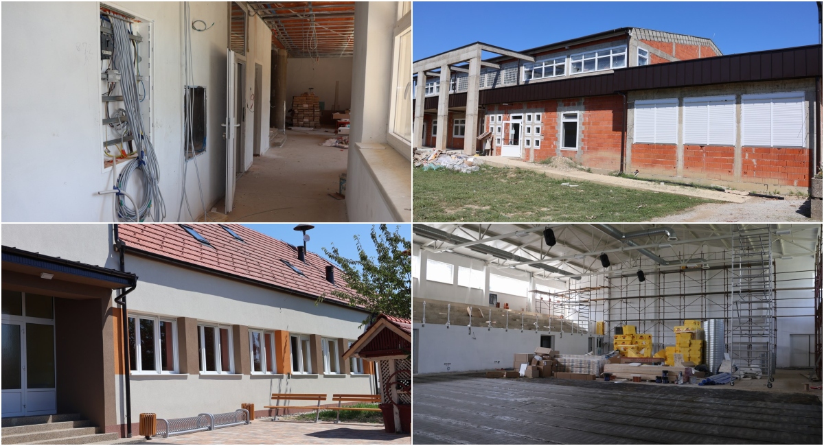 FOTO Ljetni radovi u školama Međimurske županije u punom su jeku FOTO Ljetni radovi u školama Međimurske županije u punom su jeku