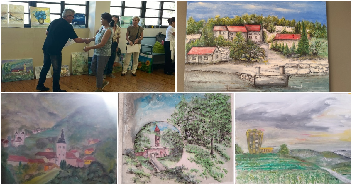 FOTO Emilija i Neda Horvat će svoje slike od 22. do 29. kolovoza izlagati u Scheierici FOTO Emilija i Neda Horvat će svoje slike od 22. do 29. kolovoza izlagati u Scheierici