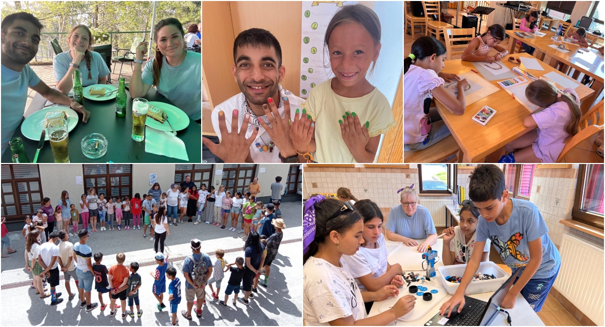 FOTO Luka Klekar vodio ovogodišnji internacionalni kamp za djecu romske nacionalne manjine FOTO Luka Klekar vodio ovogodišnji internacionalni kamp za djecu romske nacionalne manjine