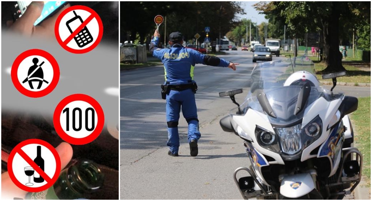 Prometna akcija “Četiri ubojice u prometu i nadzor vozača mopeda i motocikla” Prometna akcija “Četiri ubojice u prometu i nadzor vozača mopeda i motocikla”