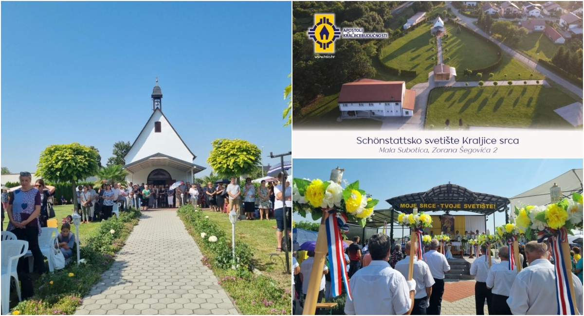 Schönstattsko svetište Kraljice srca u Maloj Subotici slavi 15. obljetnicu posvete Schönstattsko svetište Kraljice srca u Maloj Subotici slavi 15. obljetnicu posvete