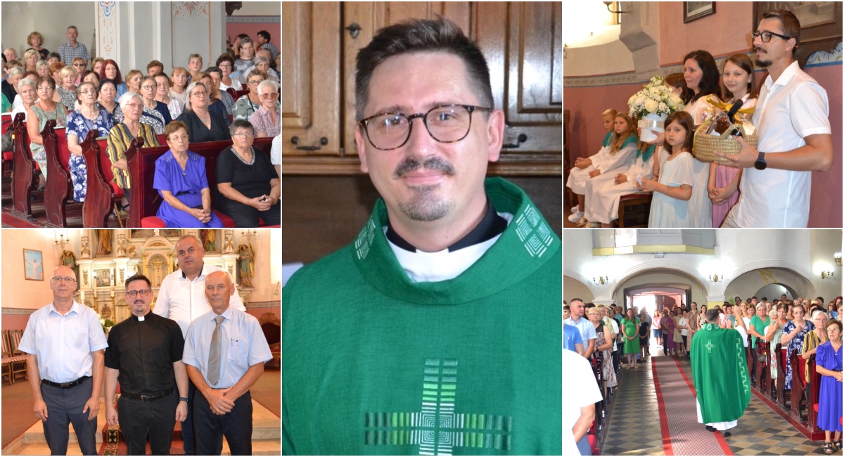 FOTO Novi župnik već na prvom koraku župljane osvojio toplinom i dobrim željama! Sretno! FOTO Novi župnik već na prvom koraku župljane osvojio toplinom i dobrim željama! Sretno!