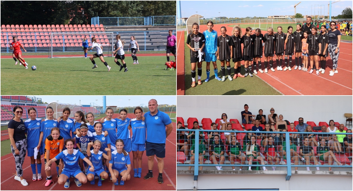 FOTO Međunarodni nogometni turnir u Čakovcu okupio djevojčice iz regije FOTO Međunarodni nogometni turnir u Čakovcu okupio djevojčice iz regije