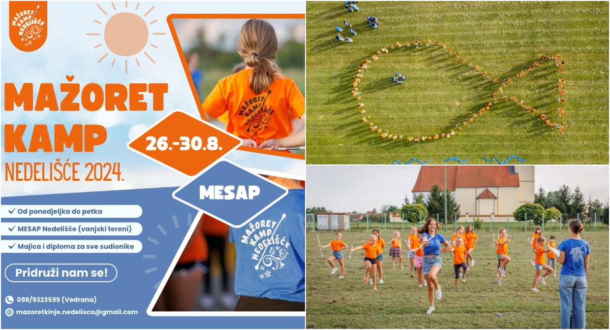 FOTO Zabava, ples i kreativnost – Uzbudljiv mažoret kamp za djecu! FOTO Zabava, ples i kreativnost – Uzbudljiv mažoret kamp za djecu!