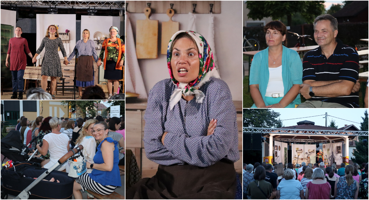 FOTO U Svetoj Mariji četiri ‘babe’ nasmijale publiku na predstavi ‘Babinjak’ Kerekesh Teatra FOTO U Svetoj Mariji četiri ‘babe’ nasmijale publiku na predstavi ‘Babinjak’ Kerekesh Teatra