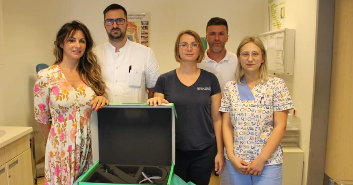 Od danas je odjel čakovečke otorinolaringologije bogatiji za novi fiberendoskopski uređaj Od danas je odjel čakovečke otorinolaringologije bogatiji za novi fiberendoskopski uređaj