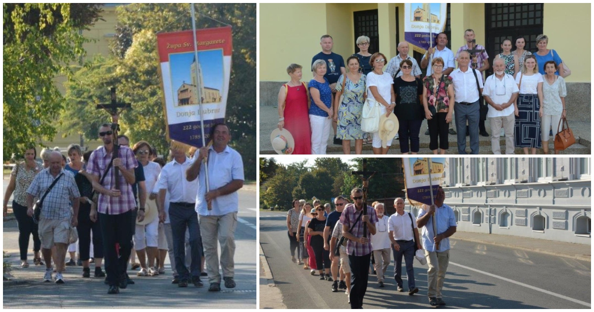 Dobravski hodočasnici i ove godine pješačili u Svetu Mariju Dobravski hodočasnici i ove godine pješačili u Svetu Mariju