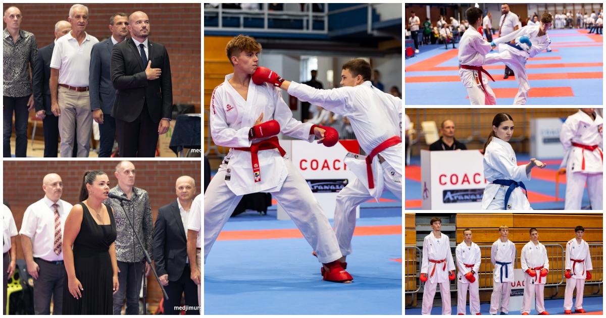 FOTO Međunarodni karate turnir “Međimurje Open” 2024. u Čakovcu okupio više od 800 natjecatelja iz 12 država FOTO Međunarodni karate turnir “Međimurje Open” 2024. u Čakovcu okupio više od 800 natjecatelja iz 12 država