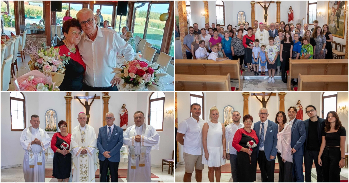 FOTO Tarandekovima iz Zasadbrega 50 godina braka proletjelo je kao u trenu FOTO Tarandekovima iz Zasadbrega 50 godina braka proletjelo je kao u trenu