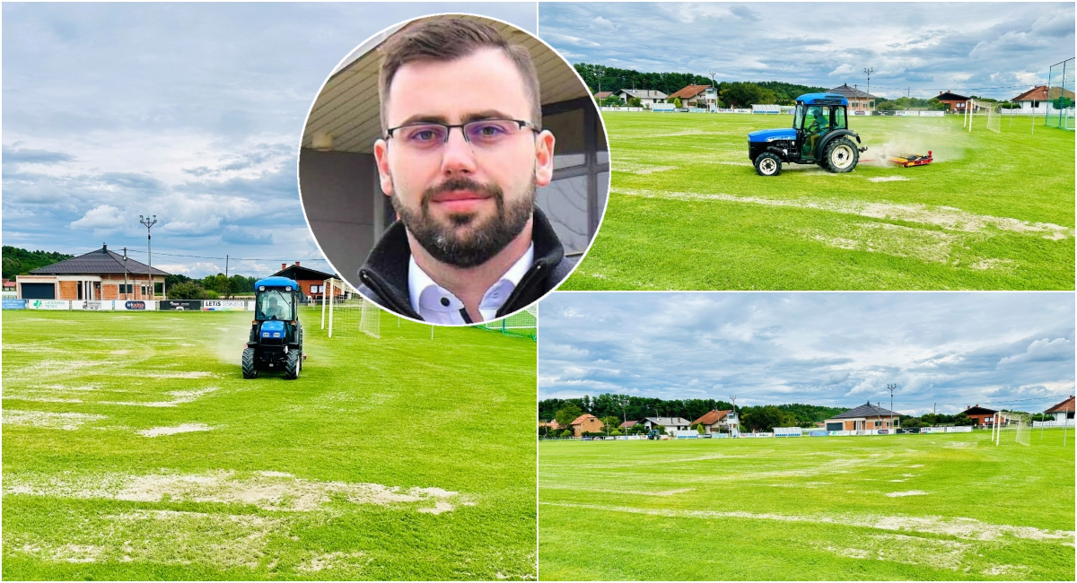 Općina Nedelišće obnovila teren Centrometala iz Macinca! Općina Nedelišće obnovila teren Centrometala iz Macinca!