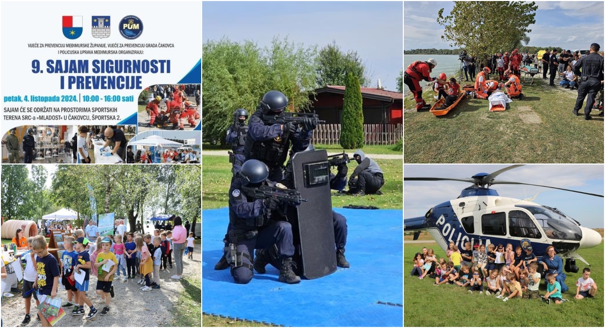 Policijska uprava međimurska poziva vas na ‘9. Sajam sigurnosti i prevencije’ Policijska uprava međimurska poziva vas na ‘9. Sajam sigurnosti i prevencije’
