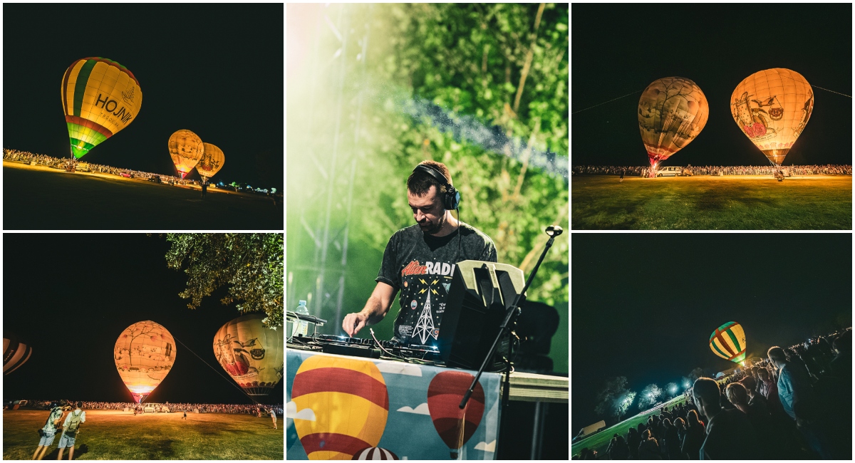 FOTO Spektakularne noćne iluminacije balona na Marini Prelog FOTO Spektakularne noćne iluminacije balona na Marini Prelog