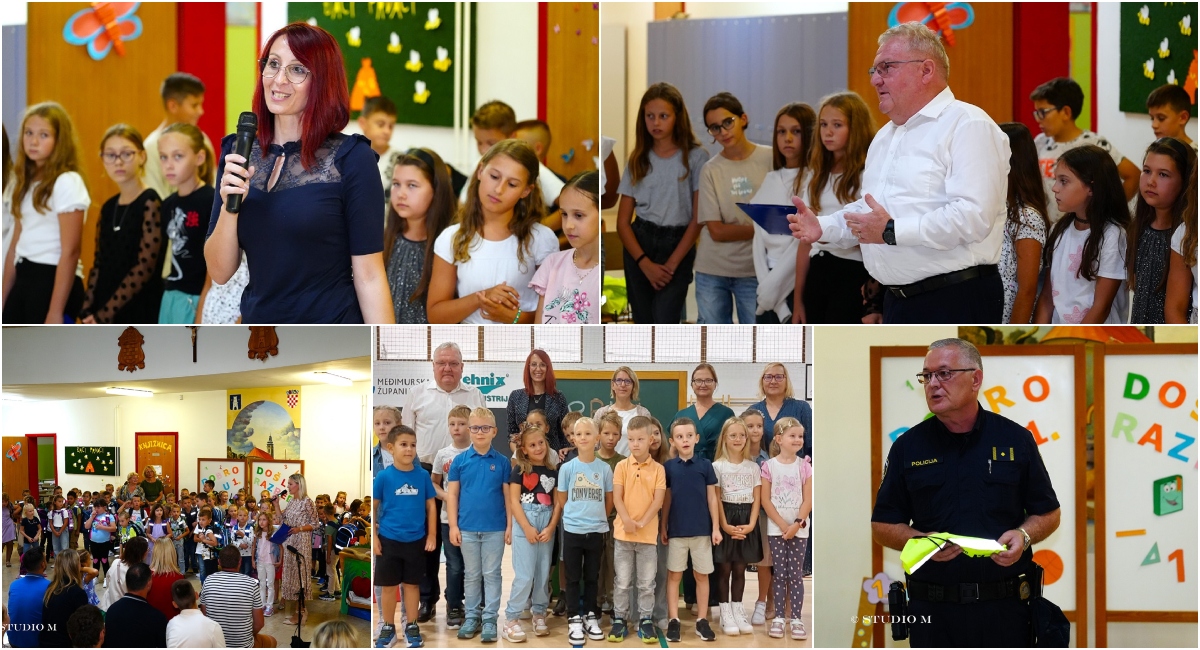 Osamdeset i šest prvašića u Prelogu i Draškovcu krenulo u novu avanturu Osamdeset i šest prvašića u Prelogu i Draškovcu krenulo u novu avanturu