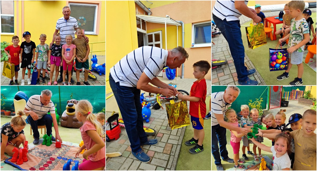 Načelnik Srša uručio poklone te se poigrao s mališanima Načelnik Srša uručio poklone te se poigrao s mališanima