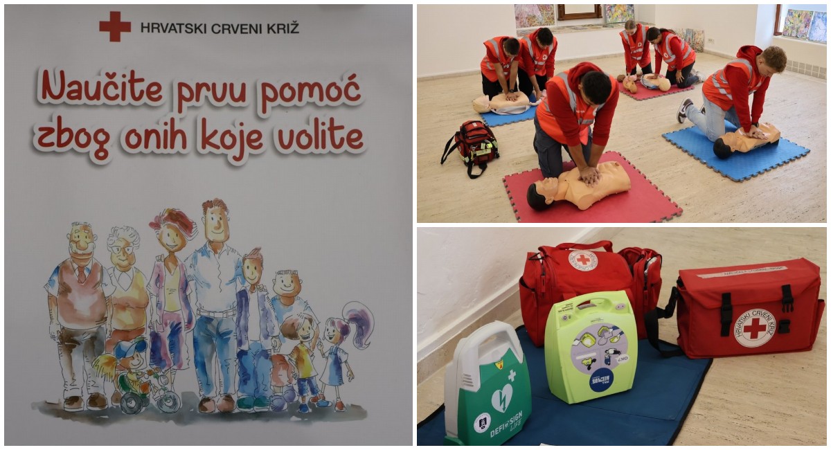 Edukativnom akcijom obilježen Svjetski dan pružanja prve pomoći Edukativnom akcijom obilježen Svjetski dan pružanja prve pomoći
