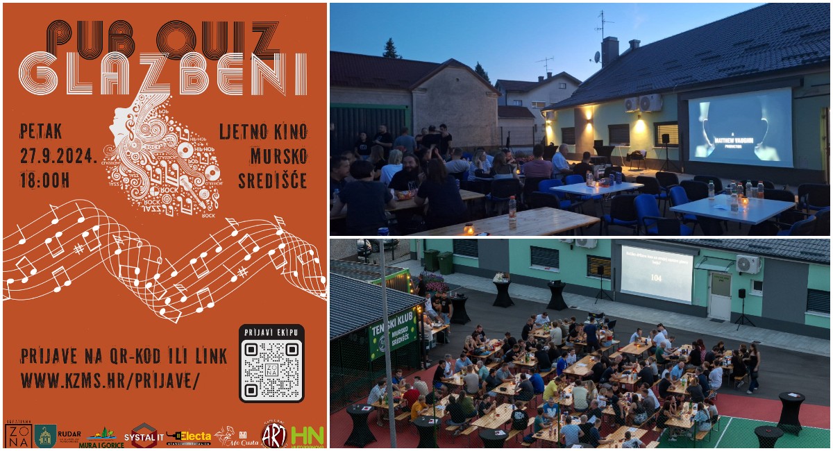 Prvi glazbeni Pub Quiz u Murskom Središću Prvi glazbeni Pub Quiz u Murskom Središću