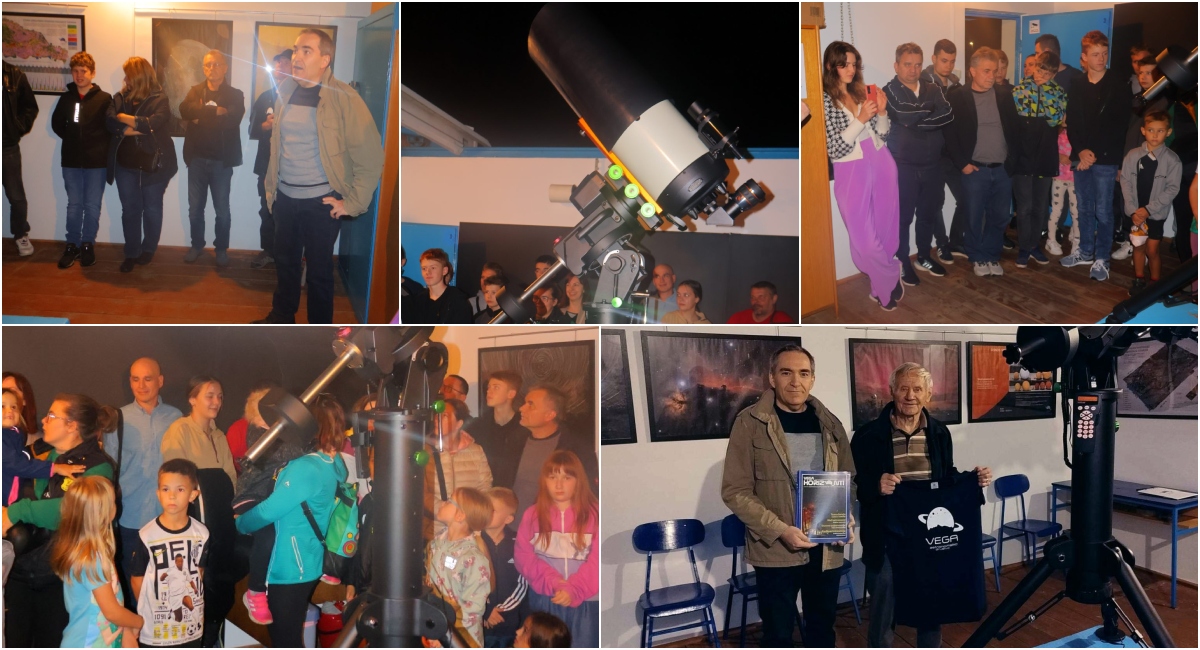 FOTO U zvjezdarnici u Savskoj Vesi postavljena dva nova moderna teleskopa FOTO U zvjezdarnici u Savskoj Vesi postavljena dva nova moderna teleskopa