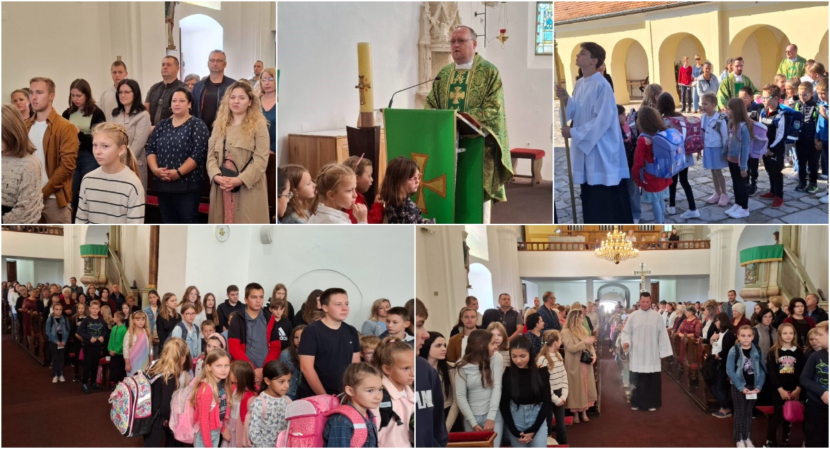 FOTO Učenici se okupili na misi za početak nove školske godine FOTO Učenici se okupili na misi za početak nove školske godine