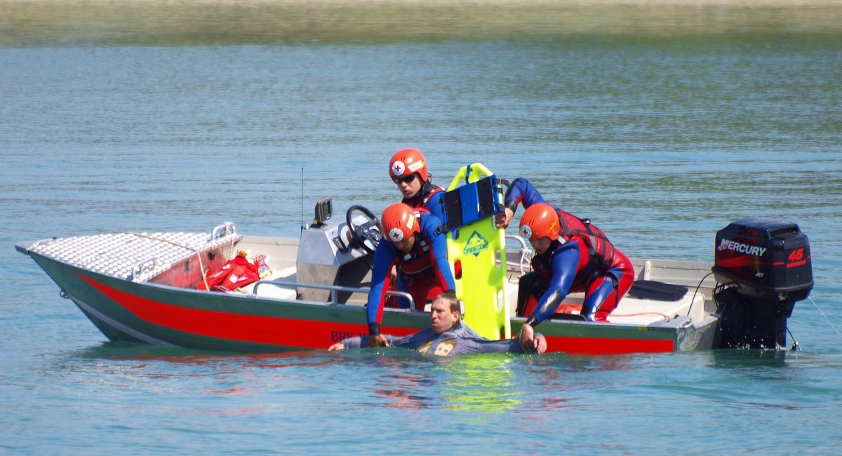 Vježba evakuacije i spašavanja na skeli Fusek u Murskom Središću Vježba evakuacije i spašavanja na skeli Fusek u Murskom Središću