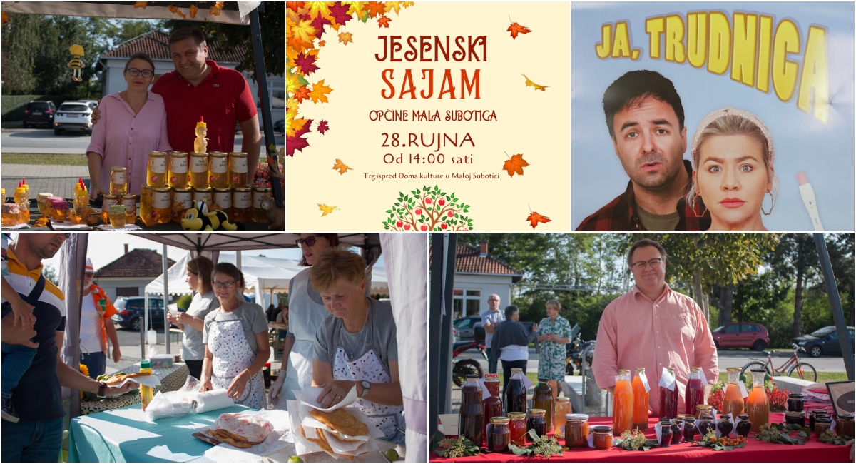 Dođite sutra na Jesenski sajam u Maloj Subotici! Očekuje vas bogat program Dođite sutra na Jesenski sajam u Maloj Subotici! Očekuje vas bogat program