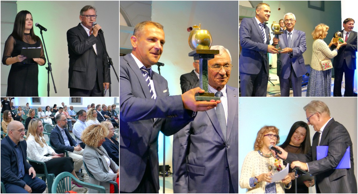 FOTO Turistički novinari iz cijelog svijeta Međimurje proglasili najboljom destinacijom i dodijelili mu Zlatnu jabuku! FOTO Turistički novinari iz cijelog svijeta Međimurje proglasili najboljom destinacijom i dodijelili mu Zlatnu jabuku!