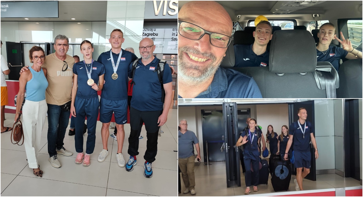 Jana Koščak i Roko Farkaš sletjeli u Hrvatsku! Jana Koščak i Roko Farkaš sletjeli u Hrvatsku!