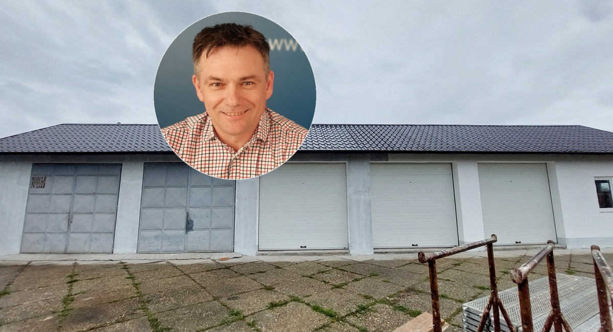 Pri kraju je i obnova fasade na spremištu za komunalne strojeve u Kotoribi Pri kraju je i obnova fasade na spremištu za komunalne strojeve u Kotoribi