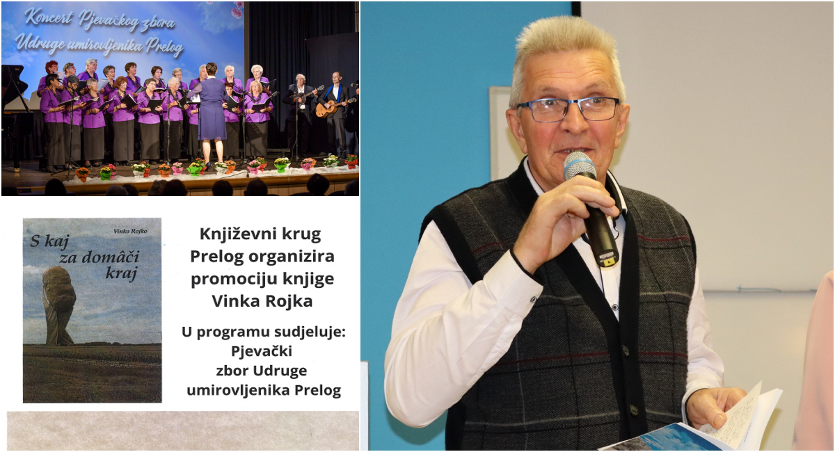 Promocija nove zbirke pjesama “S kaj za domači kraj” Vinka Rojka u Prelogu! Promocija nove zbirke pjesama “S kaj za domači kraj” Vinka Rojka u Prelogu!