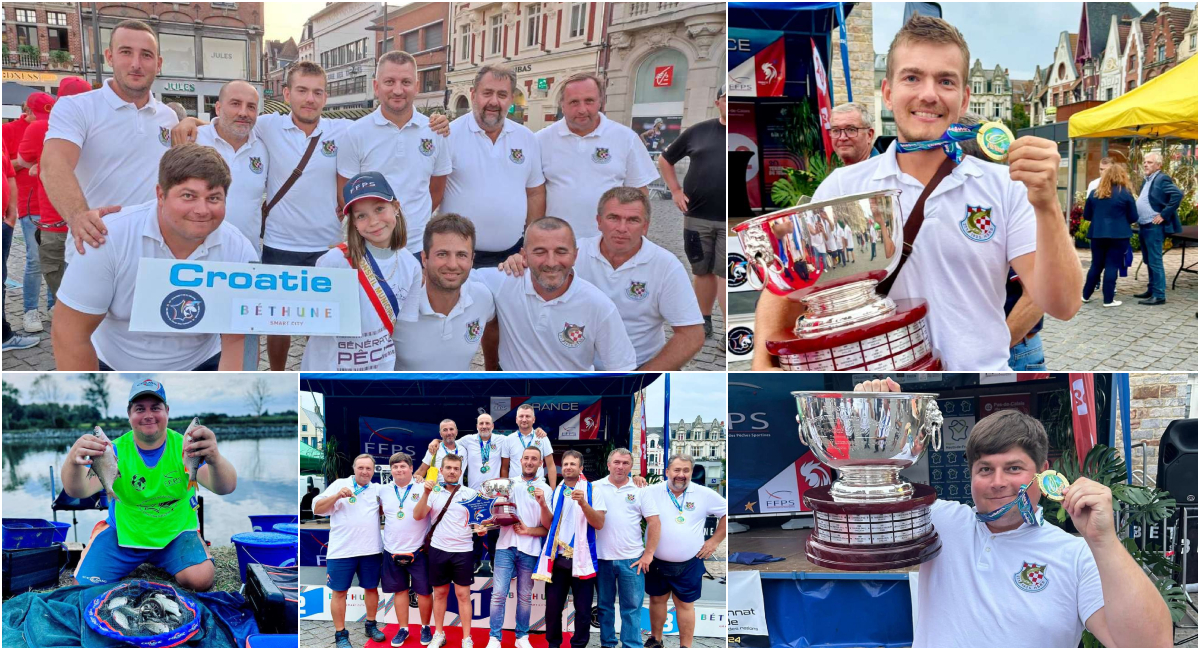 FOTO Hrvatska seniorska reprezentacija, uz Alana Perko i Mihaela Pongraca, svjetski su prvaci u ribolovu! FOTO Hrvatska seniorska reprezentacija, uz Alana Perko i Mihaela Pongraca, svjetski su prvaci u ribolovu!