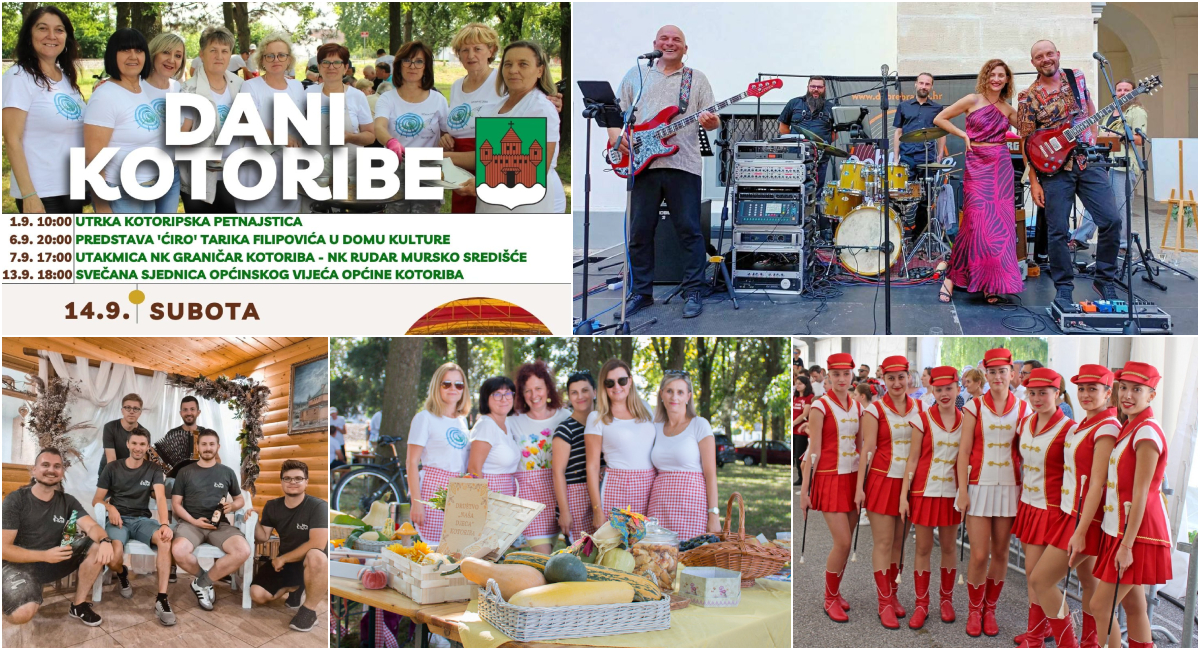 ‘Dobre vibracije’ i TS ‘Frikovi’ na Danima Općine Kotoriba 2024.! ‘Dobre vibracije’ i TS ‘Frikovi’ na Danima Općine Kotoriba 2024.!