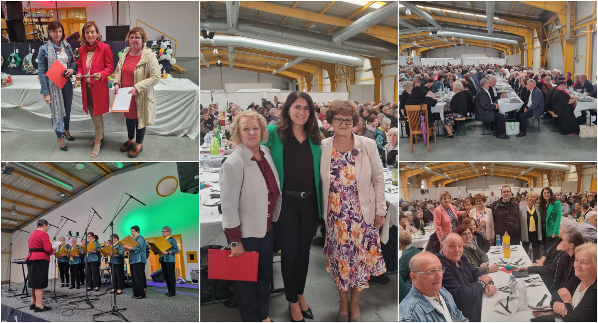 FOTO/VIDEO Međimurski umirovljenici uživali u pjesmi, izložbi i veselom druženju FOTO/VIDEO Međimurski umirovljenici uživali u pjesmi, izložbi i veselom druženju