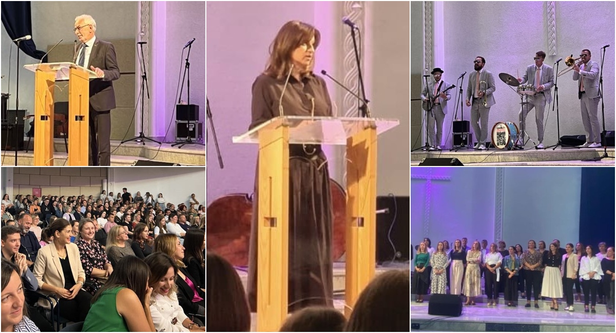 Pjesmom i ohrabrujućim riječima dočekani učenici Srednje škole Čakovec! Pjesmom i ohrabrujućim riječima dočekani učenici Srednje škole Čakovec!