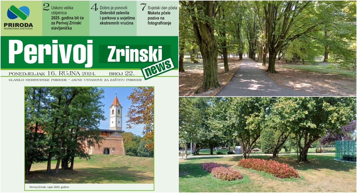 Dvadeset i drugo izdanje digitalnog glasila Perivoj Zrinski news Dvadeset i drugo izdanje digitalnog glasila Perivoj Zrinski news