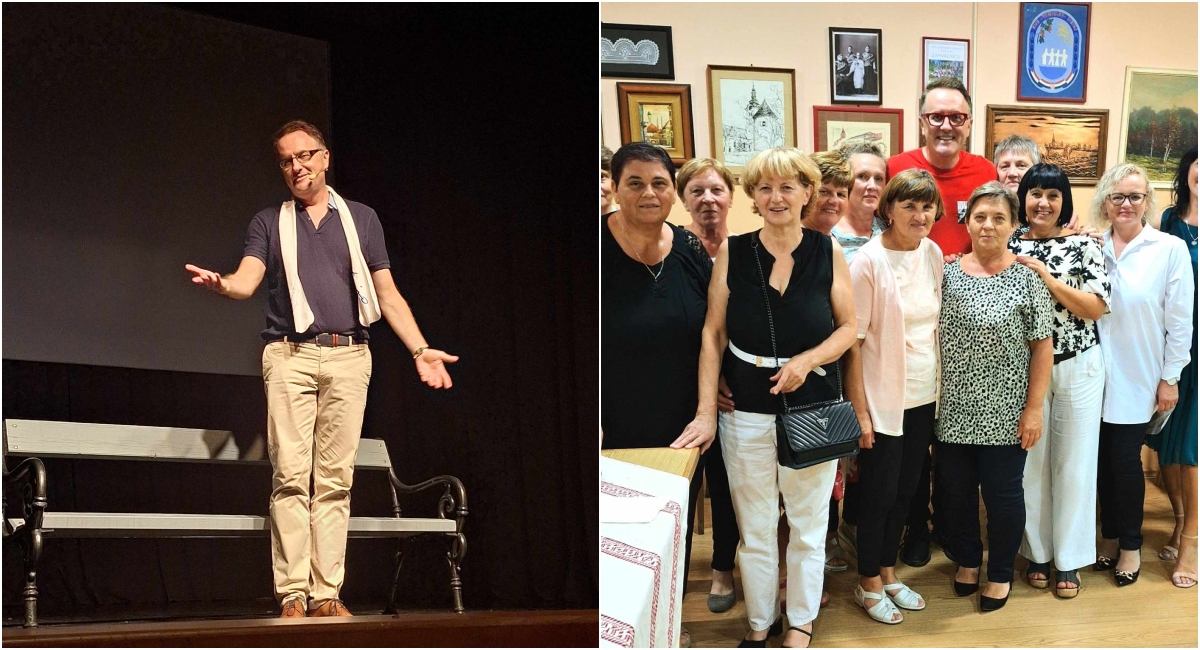 Poznati glumac i TV-voditelj Tarik Filipović gostovao jučer u Kotoribi Poznati glumac i TV-voditelj Tarik Filipović gostovao jučer u Kotoribi