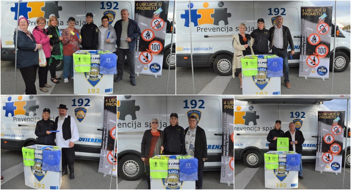Policija podiže svijest o sigurnosti u prometu među umirovljenicima Policija podiže svijest o sigurnosti u prometu među umirovljenicima