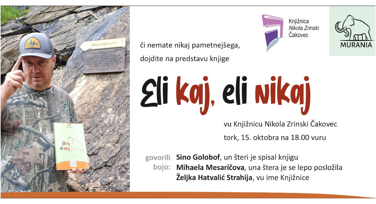 „Eli kaj, eli nikaj‟ u Knjižnici Nikola Zrinski Čakovec „Eli kaj, eli nikaj‟ u Knjižnici Nikola Zrinski Čakovec