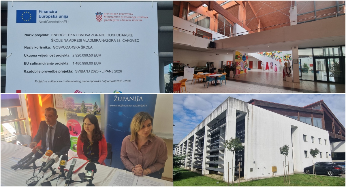 Započinje energetska obnova zgrade Gospodarske škole Čakovec Započinje energetska obnova zgrade Gospodarske škole Čakovec