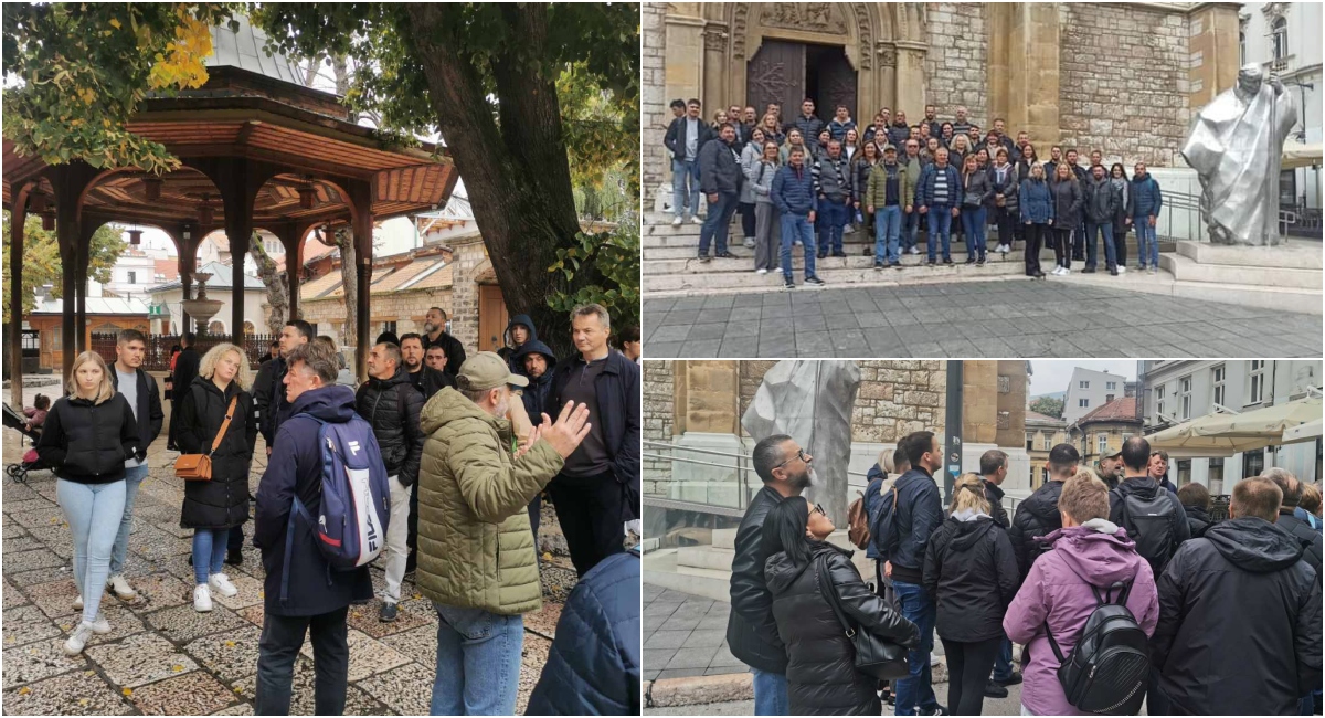 FOTO Članovi DVD-a Sveta Marija uživali u Sarajevu FOTO Članovi DVD-a Sveta Marija uživali u Sarajevu